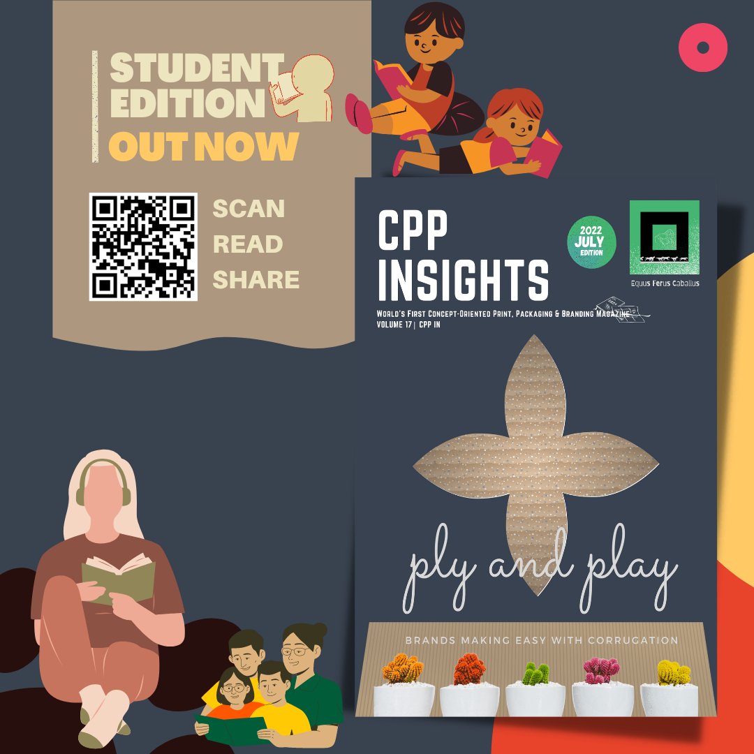 cppindia's tweet photo. CPP INSIGHTS - STUDENT EDITION OUT NOW.
Read and Share https://t.co/XM41nfq2R4
#packaging #packagingdesign #packagingsolutions #ecofriendlypackaging #ecofriendly #sustainability #fsc #fsccertified #CPPINSIGHTS #creativeprintandpack
editorial by @KACHARAGADLA https://t.co/pw1od1ytaC