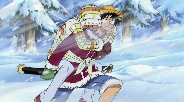 X 上的daily lunami 👒🍊：「just luffy taking care of nami when she