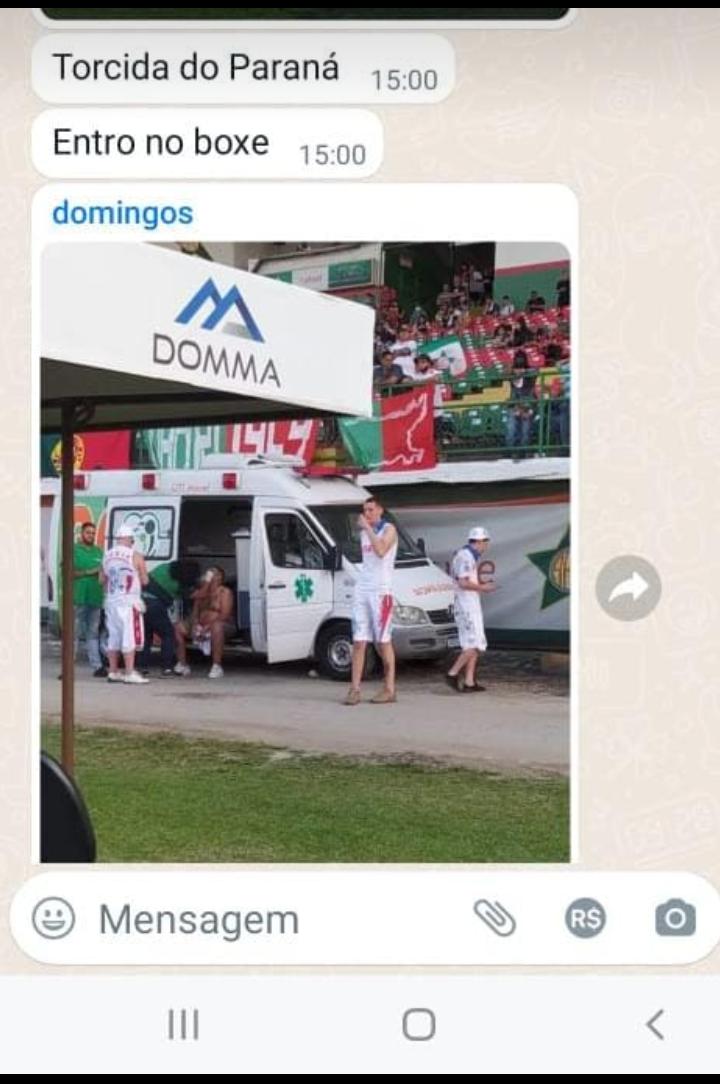 FbRj20's tweet photo. @choque_rj Se além de dois desmaiados da fúria do Paraná e o gordinho que apanhou pra parede correndo kkkkkkkk apanhou pro bonde de cima e pro bonde de baixo kkkkkk https://t.co/HaTh9fzPzH