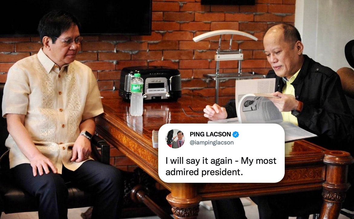 inquirerdotnet's tweet photo. ‘MY MOST ADMIRED PRESIDENT’

LOOK: Senator Panfilo Lacson remembers the late former President Benigno “Noynoy” Aquino III with a throwback photo.

Last Friday, June 24, Aquino’s family and allies marked his first death anniversary. | 📷Lacson/Twitter https://t.co/WWaEbDO0mG