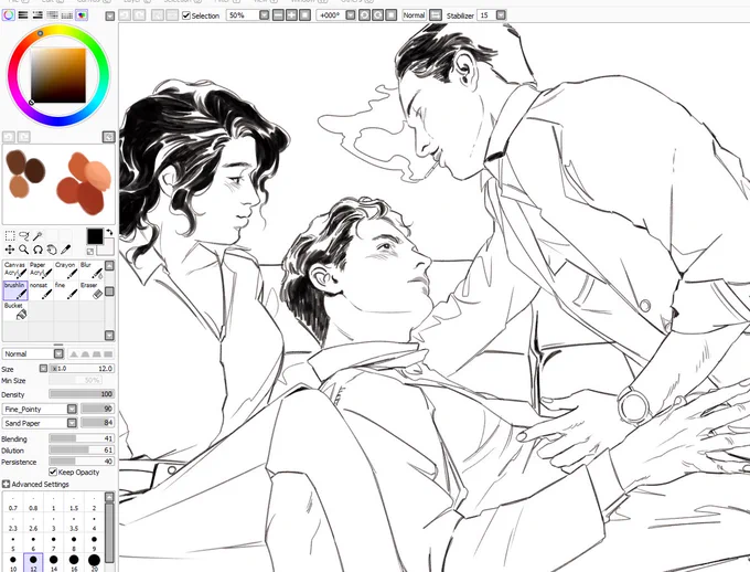 :) working on comm 