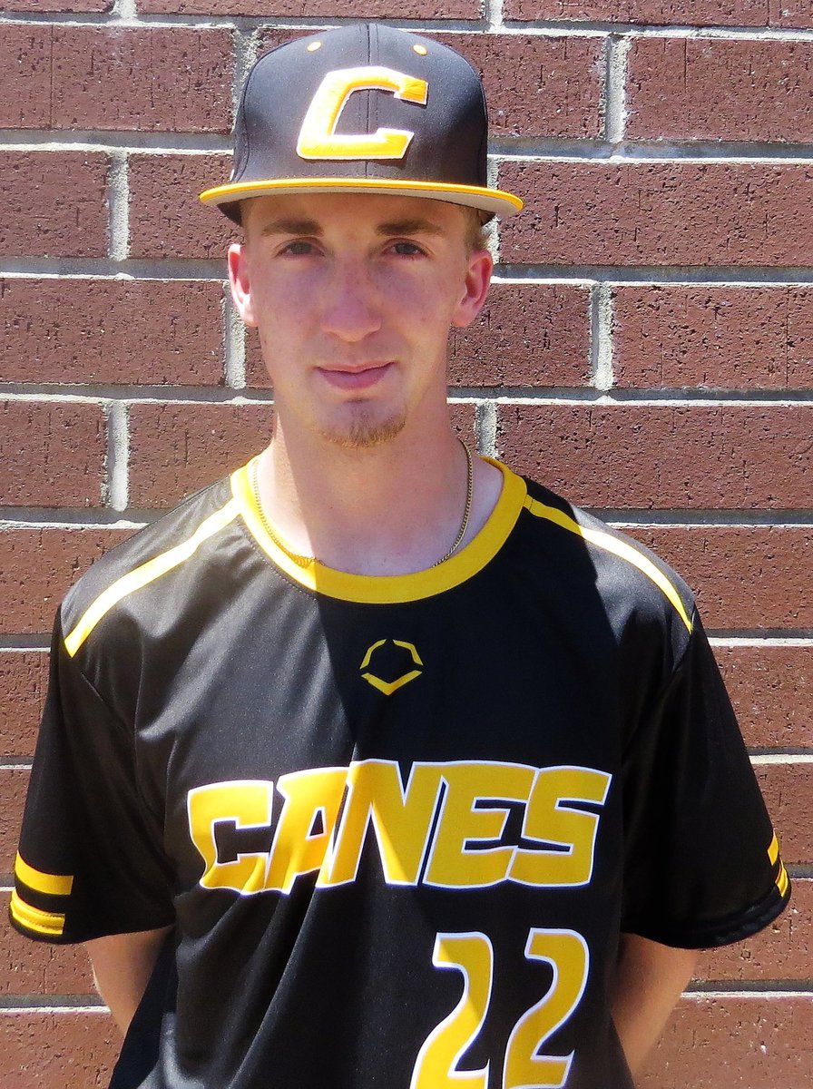 CanesSouth's tweet photo. Canes South 2024 Prospects lose Game 4 of the Black Bear to Maryland with a final score of 1-0

Brooks Bloomer
Pitching:  5IP, 4H, 1ER, 6K
Hitting:  2-2

Collin Crane
1-3

Josh Brown
1-2, 2B https://t.co/asLLOTOTon