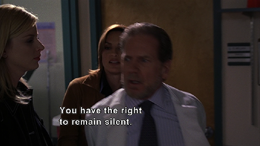 LO_Diehards's tweet photo. "You have the right to remain silent." #SVU #SVURewatch #SummerViewingUnit #RoeVsWade (Hulu, DVD/R, Peacock, iTunes, Netflix) https://t.co/XVvquAZtXn