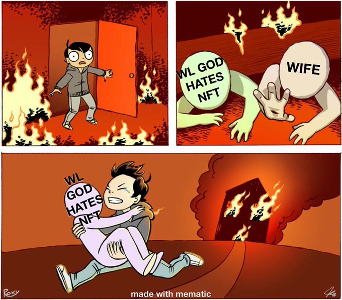 RickyBap's tweet photo. LFG 
#GodHatesNFTees https://t.co/TiWjIMti1u