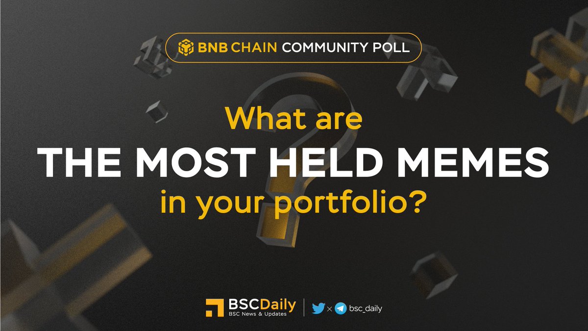 bsc_daily's tweet image. 🎉 What are THE MOST HELD MEMES in your Portfolio?💪

Some of them👇
@BabyDogeCoin 
@BabyDogeCoin 
@Shibtoken 
@RealFlokiInu
@KibaInuWorld 
@Marvin_Inu 
@BscPitbull 
@FEGtoken 
@_hamster_coin 
@POODLETOKEN 
@catecoin 

#BNB #BSC #METAVERSE #MEMES 🚀