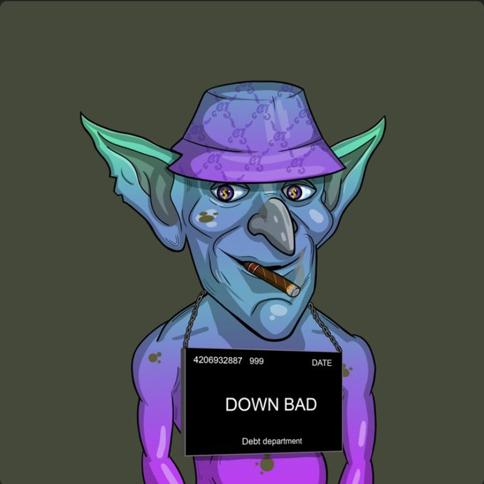 SapoNFTz's tweet photo. Cro's Down bad. Where the coping fam at?๐ #CroFollowCro
@CopetownNFT https://t.co/fWVgnZKi3D