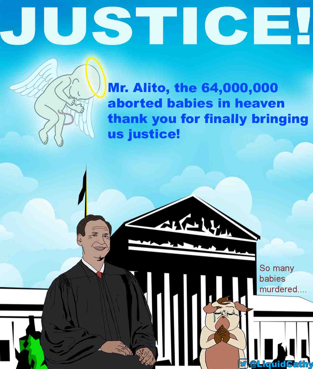 LiquidCathy's tweet image. A Great win for all of the unborn! #RoeVsWade #RoeVWade #SupremeCourt #NFTs #WinifredThePug