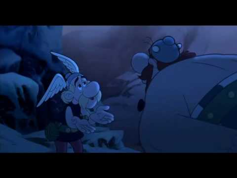 "You got to believed in yourself, Obelix, Trust me" Asterix said with to understand with talking to Obelix