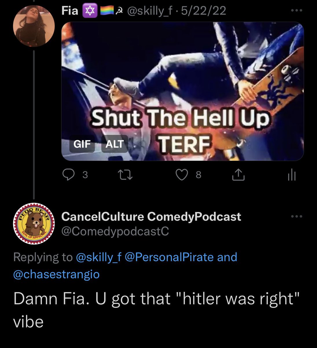 Fia ✡️🏳️‍🌈☭ tweet media