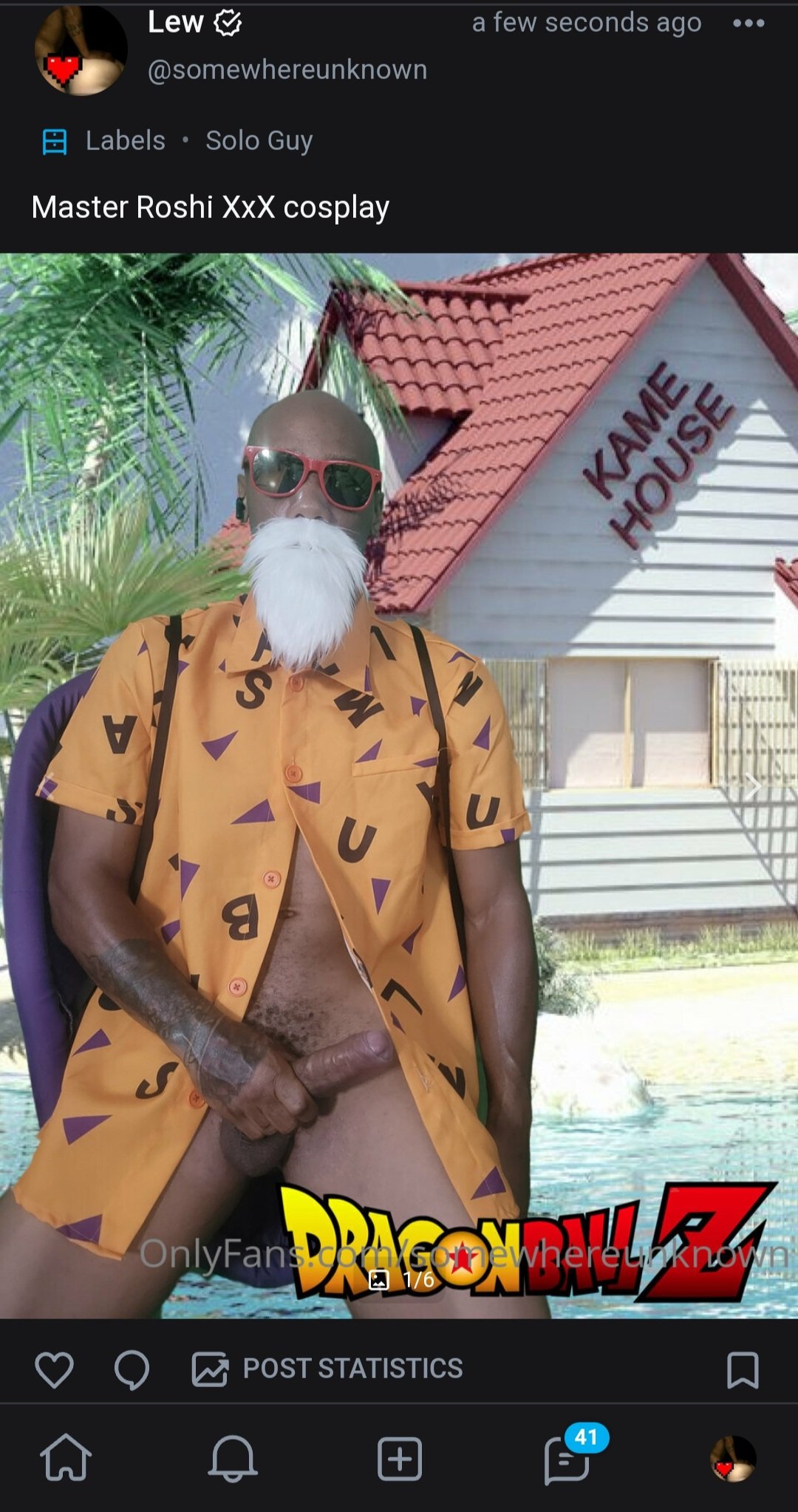New Master Roshi XxX cosplay shoot up loaded to OF fwi 💪🏾🔥🌶 https://t.co/NEZ3GNMoO4