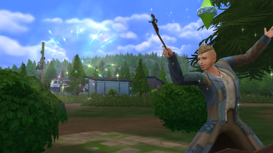 Uluain's tweet photo. How does a Teen rebel, in a family of bohemian werewolves? Castor took the opportunity of a Dormant Wolf to choose a different path, exploring the Untamed sorcery of the Mooncasters.
#TheSims4 #TheSims4Werewolves #TheSims4RealmOfMagic https://t.co/xSMesJ13vY