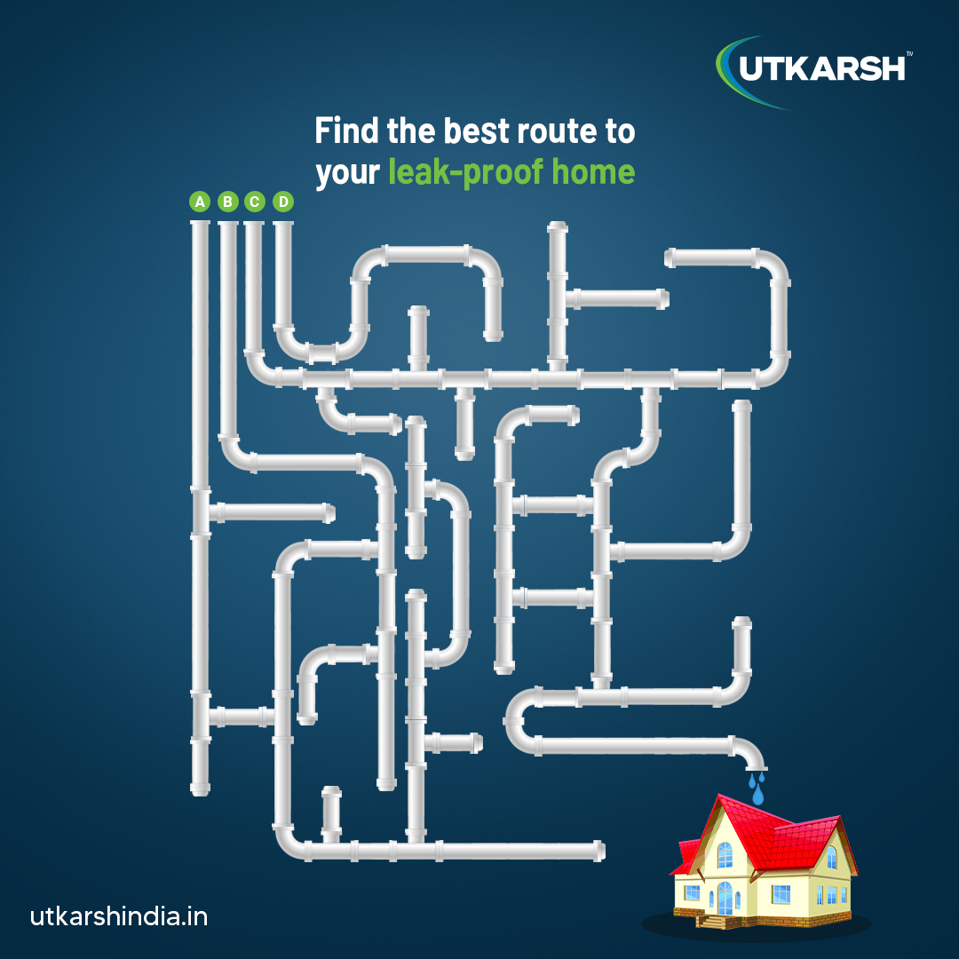 utkarshindialtd's tweet photo. At times, even the destination is important, not just the journey. We’re waiting for you to find the right one!
#Utkarsh #UtkarshPipesAndFittings #UtkarshPipes #GuessTheCorrectAnswer https://t.co/c9WS7IDiPR