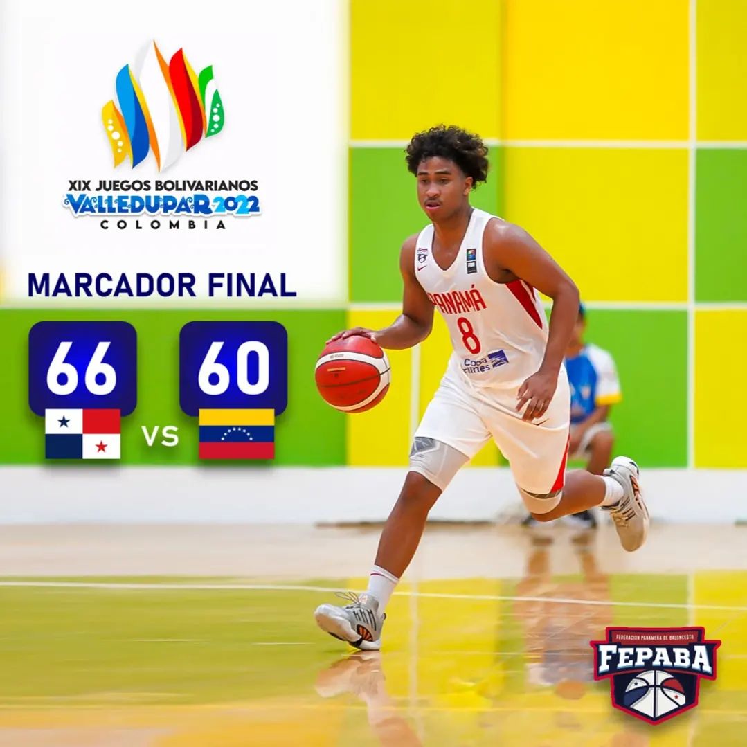 FePaBa's tweet photo. 🏀🔥 ¡VICTORIA PARA PANAMÁ!

👏🔥 #LaRojaSinMangas venció a Venezuela en su primer encuentro de los XIX Juegos Bolivarianos, Valledupar 2022.
🇵🇦🔥 #PanamaBasketball. https://t.co/KSXxE4oCaA