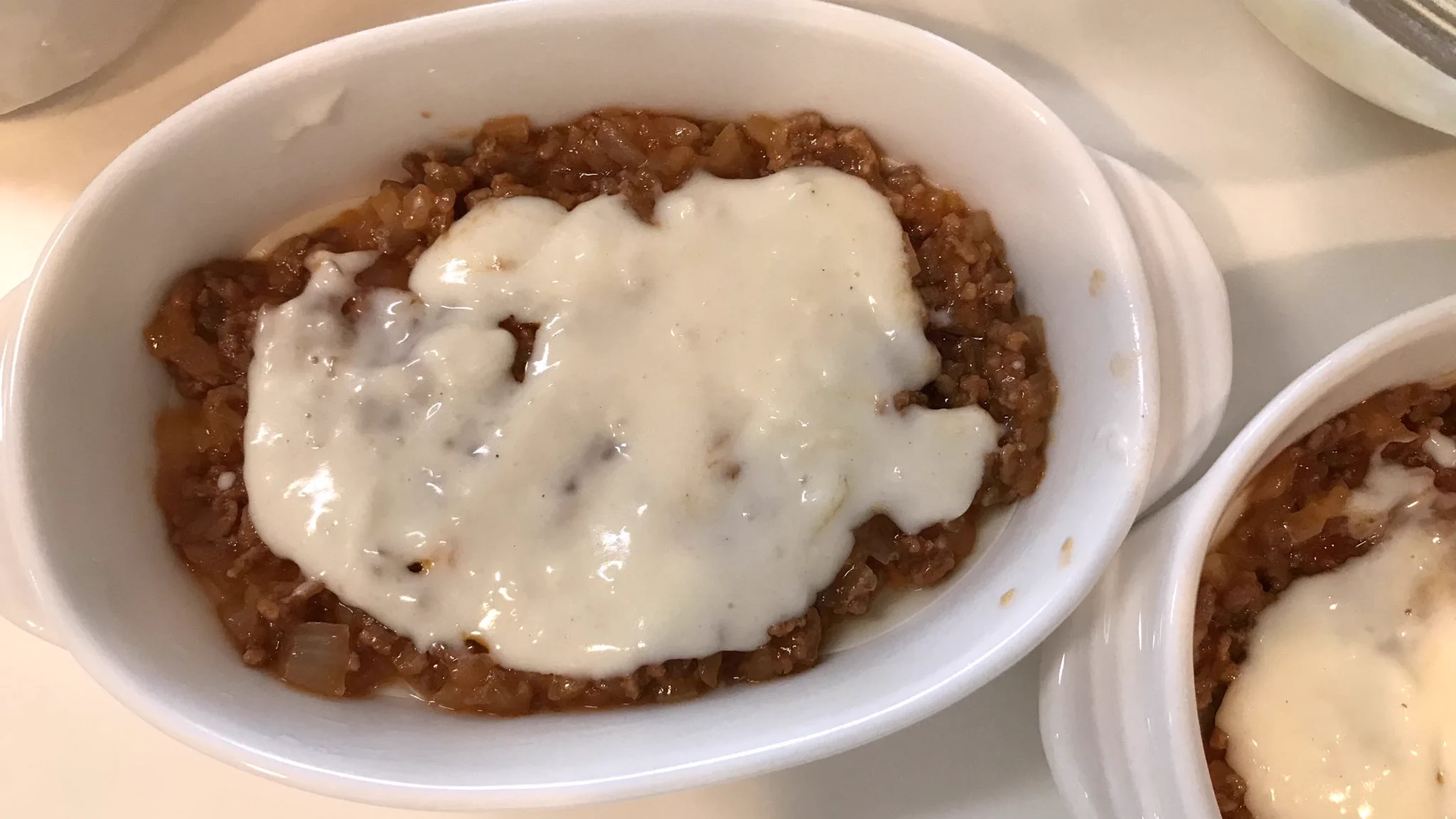 ラザニアが餃子の皮で簡単に作ることが出来るとのこと‼