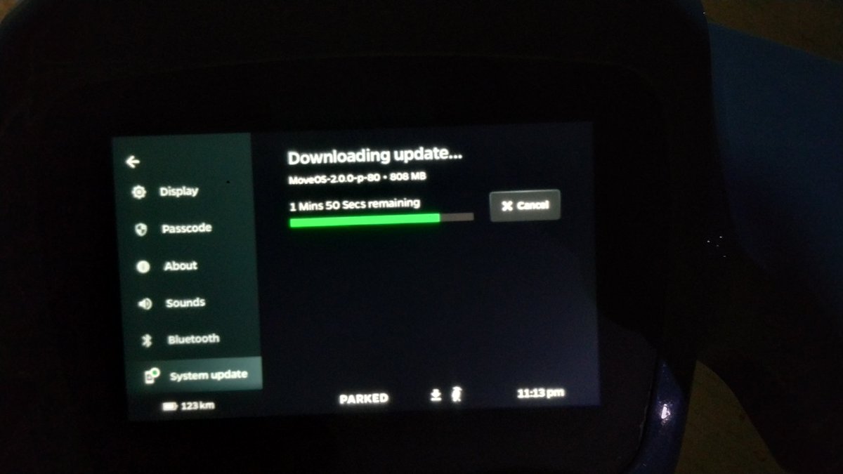 pritesharyan's tweet photo. Ola Get smarter by each passing day ...
My OLA updated to MOVE OS 2.0.
Really a revolutionary scooter.
Worh buying
Value for money
Go for it ... And be a part of revolution and let's end the ICEage together.
#EndICEage
#MoveOS
#CruseControl
#Navigation
#Music
@OlaElectric @bhash https://t.co/OhJ146PExS