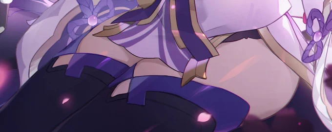 ei's thighs looks so soft..i can see why miko like's to sleep there 