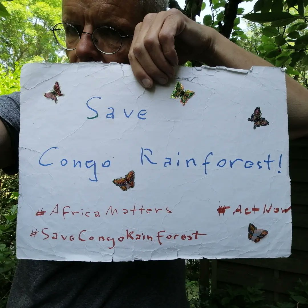 endelstamberg's tweet photo. SaveCongoRainforest Day 837

#SaveCongoRainforest 
#SaveCongoForest_Flora_Fauna🌴🦍 #AfricaMatters #IndigenousLivesMatter 
@SaveCongoForest
@fff_digital

In Solidarity with @vanessa_vash and 
@Remy_Zahiga

@OwlBlk @_carbontiptoes
@jan_jammies https://t.co/nMlOIrzQ3E
