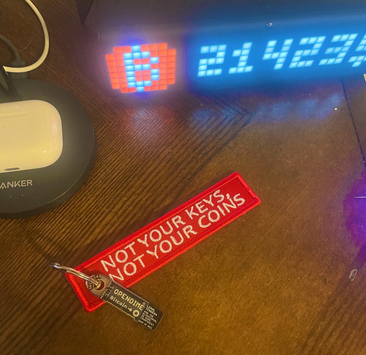 BonjourBitcoin's tweet photo. Yep. @OPENDIME @nvk @COLDCARDwallet https://t.co/xeGI4zkwyL