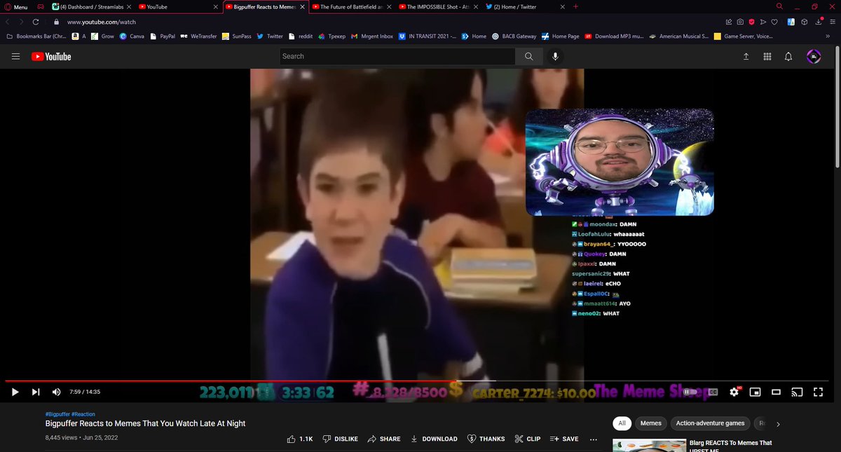 MattRoback's tweet image. Ayo @BigPuffer I think you got jebaited in your own video homie.