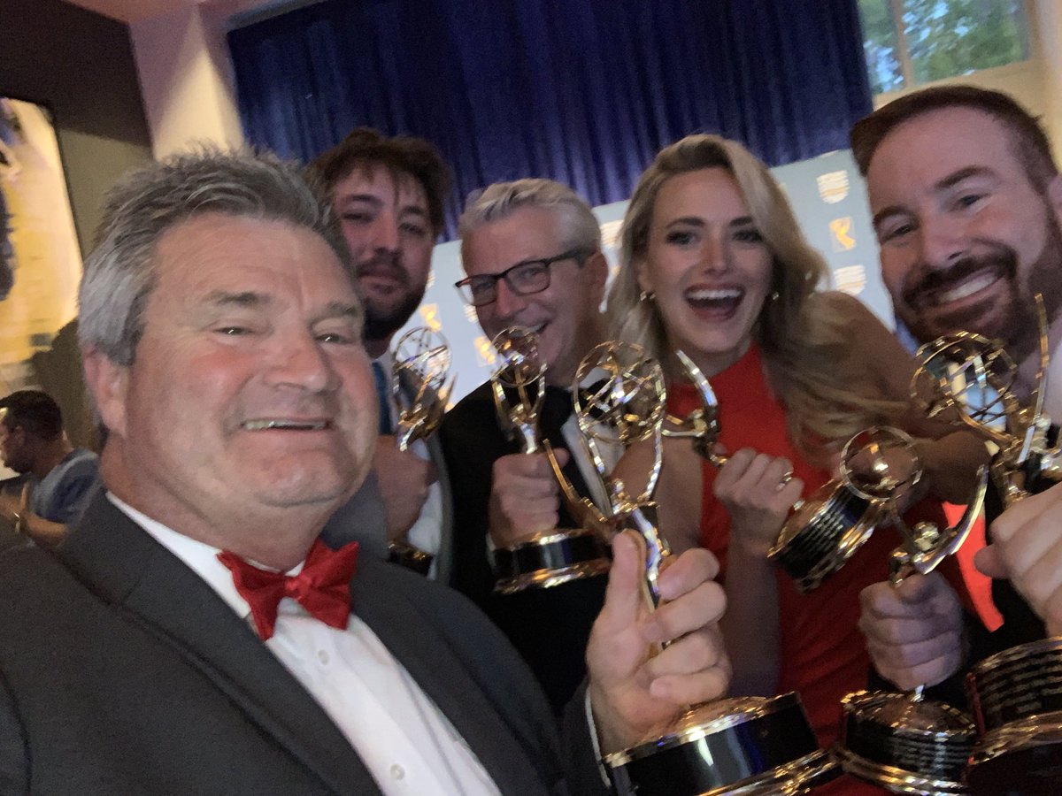 KaylaGaskinsTV's tweet photo. Tonight was fun. Honored to work in this industry with such amazing people 💃🏼 #CapitolEmmys https://t.co/w16dxVmfS4