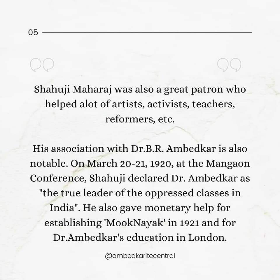 Remembering #ShahuMaharaj 🙏