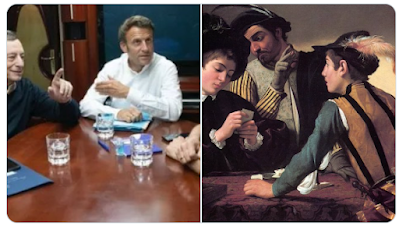 viaggrego's tweet photo. Il #Dipinto "I Bari" di #Caravaggio...oggi piu' #realistico che mai! https://t.co/9WgYuCVRNd https://t.co/KrrpeD0YBc