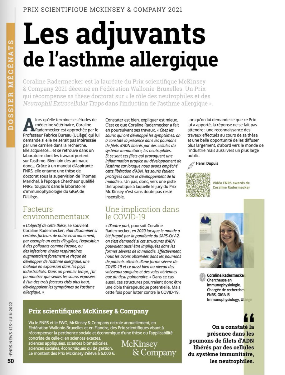 Thomas Marichal (@gigaipl) on Twitter photo Three pages of the fnrs.news dedicated to our research on lung myeloid cells - hugely grateful to the Baillet Latour Funds and to McKinsey & Company for their support!!! <a href="/frsFNRS/">F.R.S.-FNRS</a> <a href="/ULiegeRecherche/">ULiège Research & Innovation</a> @Welbio_asbl <a href="/GIGA_ULiege/">GIGA-ULiège</a> Three pages of the fnrs.news dedicated to our research on lung myeloid cells - hugely grateful to the Baillet Latour Funds and to McKinsey & Company for their support!!! <a href="/frsFNRS/">F.R.S.-FNRS</a> <a href="/ULiegeRecherche/">ULiège Research & Innovation</a> @Welbio_asbl <a href="/GIGA_ULiege/">GIGA-ULiège</a>