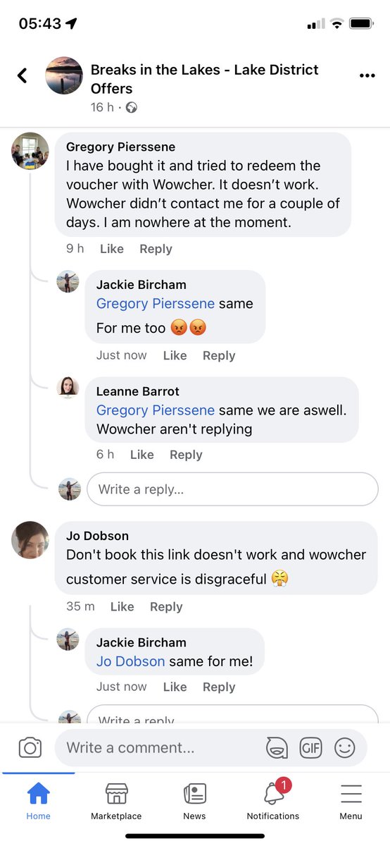 JackieBircham's tweet photo. @Wowcher_Support it seems im not the only person you are not responding to! Shocking service even though you have taken all our money! Vouchers that can be redeemed and no reply from your customer service!! https://t.co/dgiQKmd1IG