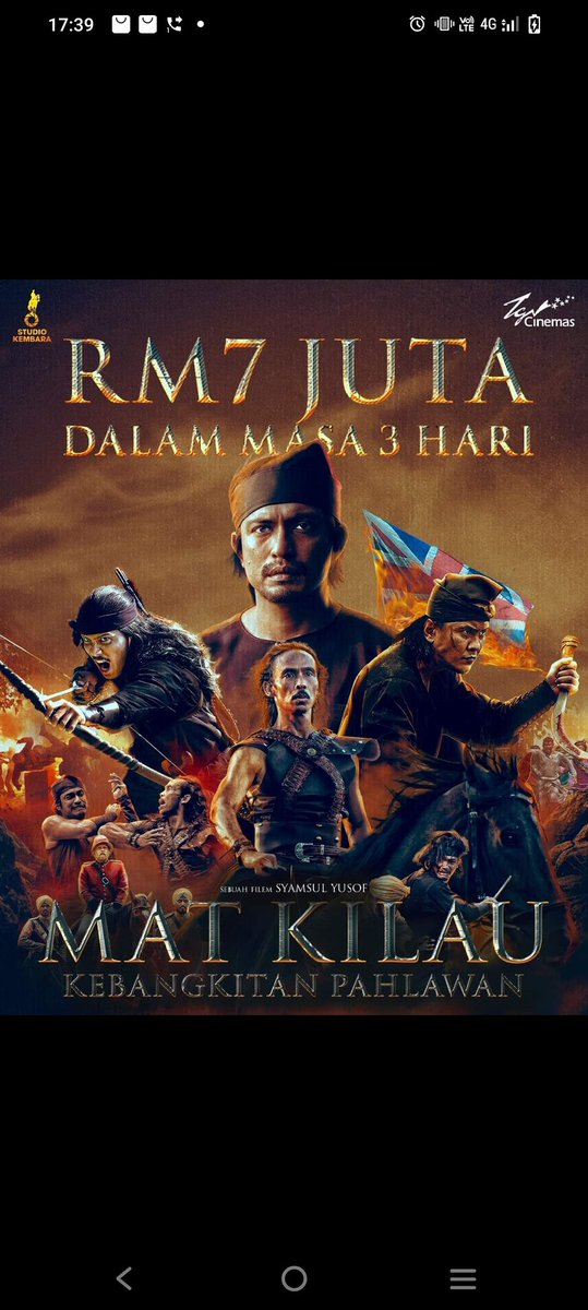Megat_Sharizal's tweet image. A few months back, a person (who is now a "producer") asked me sceptically, "Siapa nak tengok filem² silat ni?"