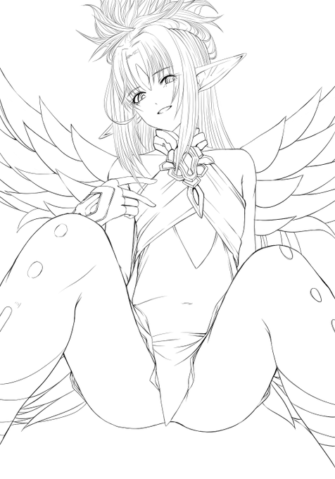 聖剣伝説EoMのヒロインのモスリンちゃんです 