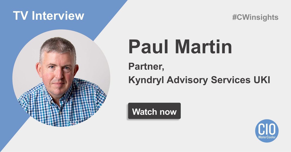 CIOWaterCooler's tweet image. When it comes to managing significant infrastructure changes, what is more important than the tech? 

Your people.

Watch Paul Martin, Lead GTM Partner at @Kyndryl, full TV Interview here: bit.ly/39JGoOs

#tech #CWinsights #infrastructureprojects #culturetransformation