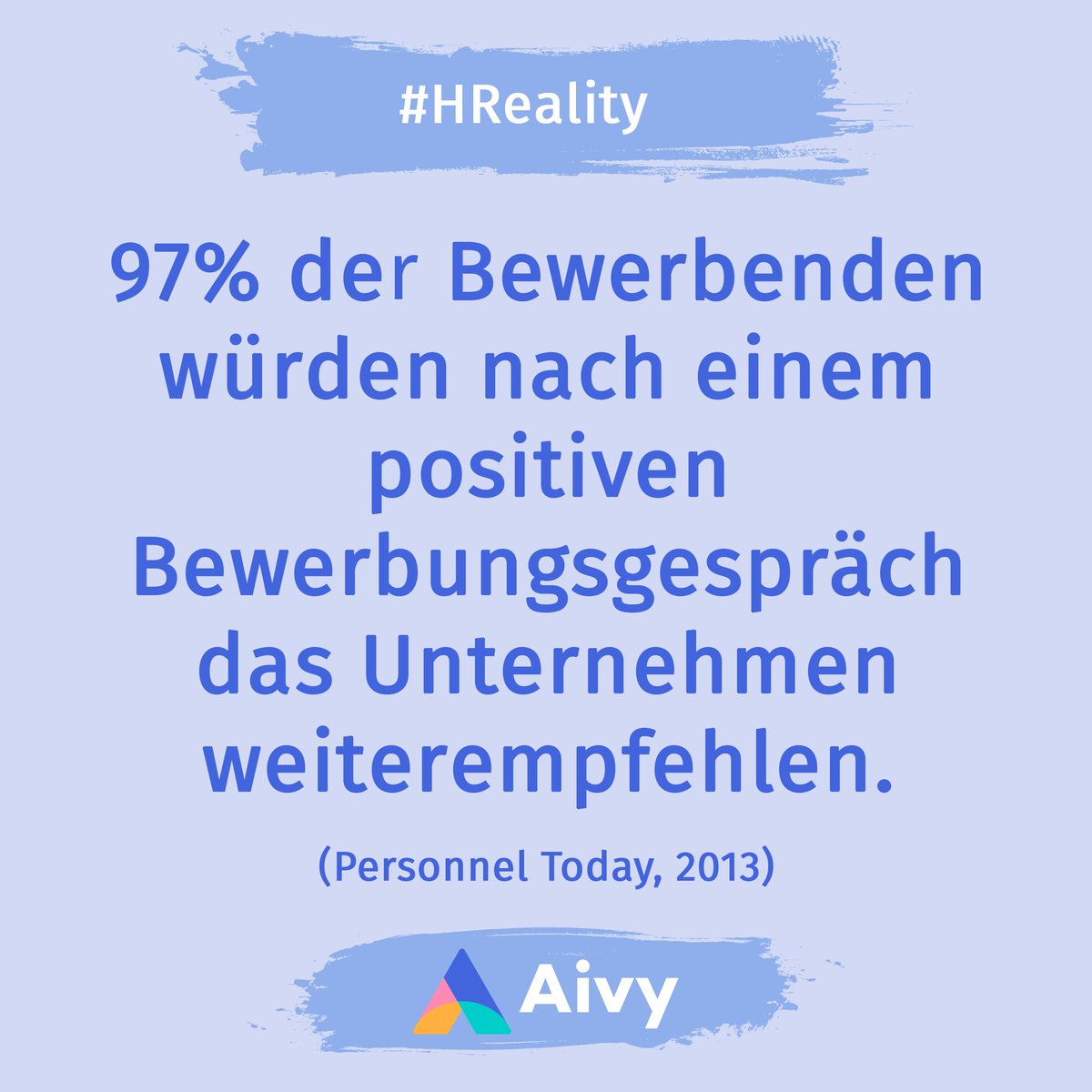 It's all about the #Candidate #Experience 🎢 

Ganz ehrlich: Wer von euch hat schon das Gegenteil erlebt und nach einem negativen Bewerbungsgespräch z.B. aufgehört Produkte des Unternehmens zu kaufen? Hier verlieren Unternehmen nicht nur Bewerbende, sondern auch  Fürsprechende.