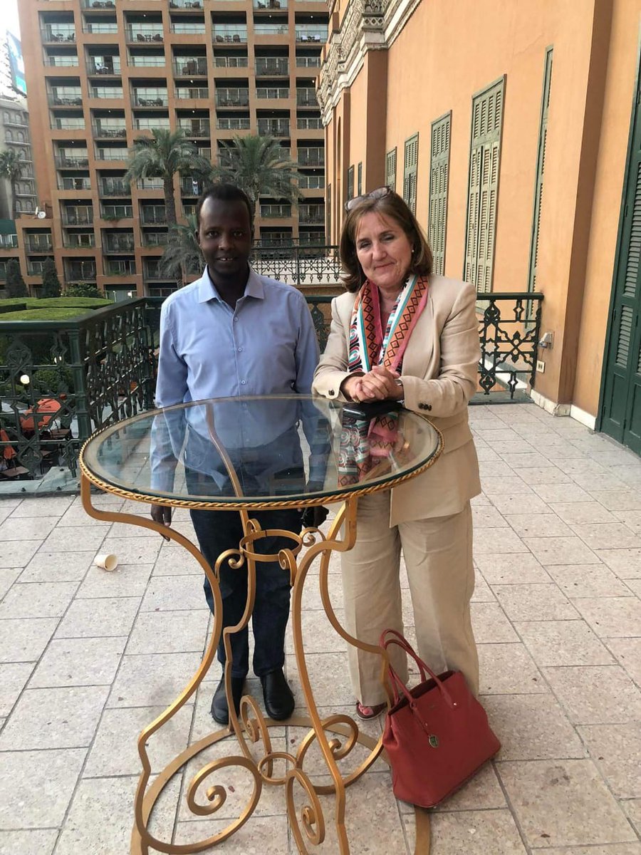 'Youth must have a sit and say on the negotiations of climate change and other matters of sustainability'. Said @CarolineCDumas  director generals special envoy for #migration and #ClimateAction  during the @AswanForum in Egypt. @IOM_MECC  @IOM_Somalia @noora_makela