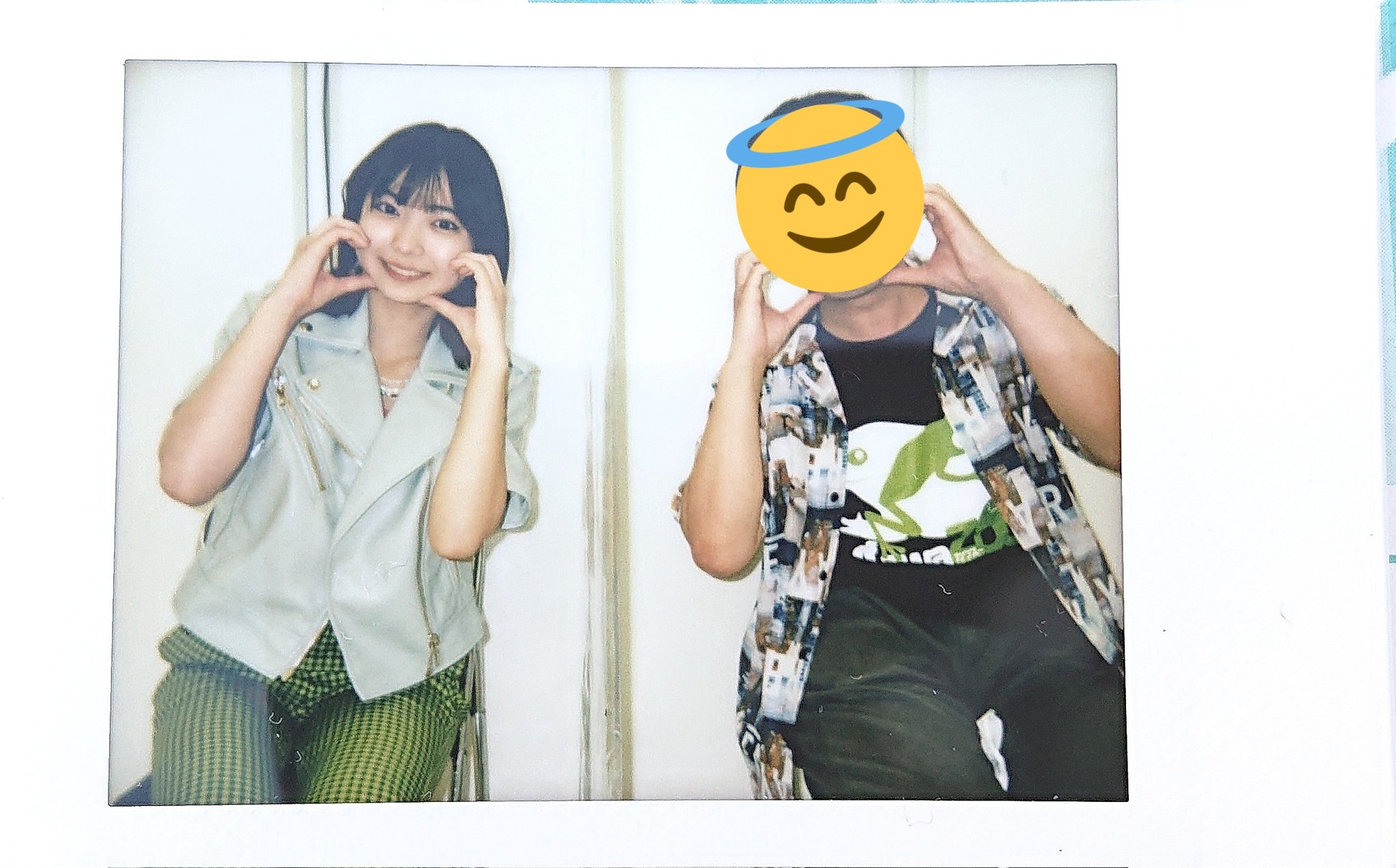 アンジュルム 個別 2ショットチェキ 川名凜 えす🐸💚🍅 على X: 