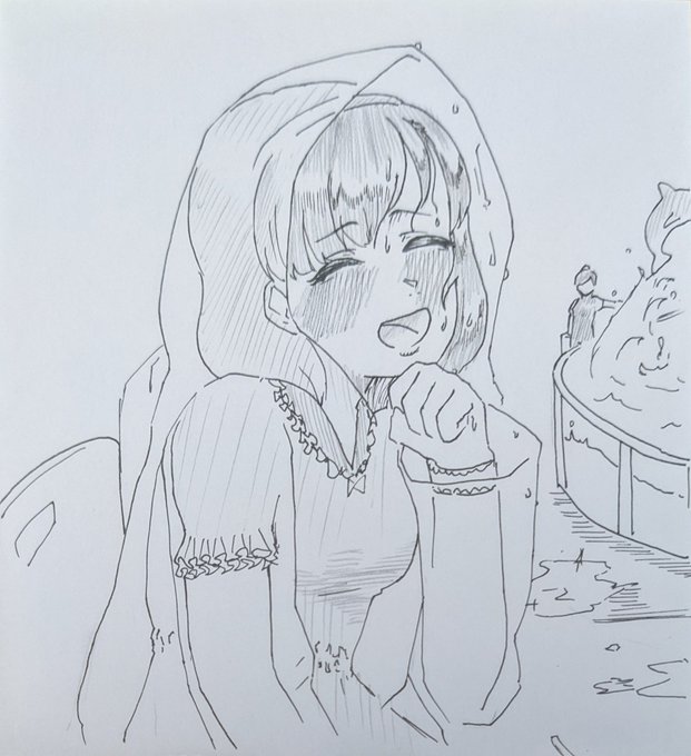 佐久間まゆさんとイルカショーを見に行った時の思い出のやつです。 