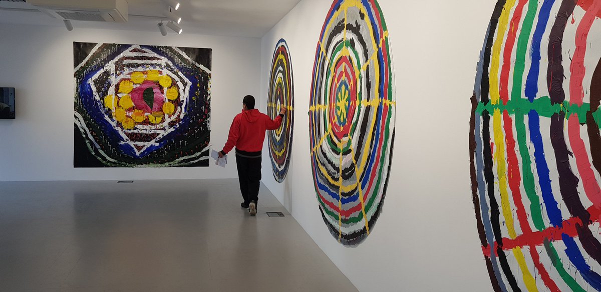 In early 2019, this week’s Artist in Focus Siddharth Gadiyar had a solo show at @ArtspacePhoenix in #Brighton. Upon entering the space Sid travelled around touching all his work - like reacquainting himself with old friends. 

Catch a film about Sid on the #SHIFTVoices website.