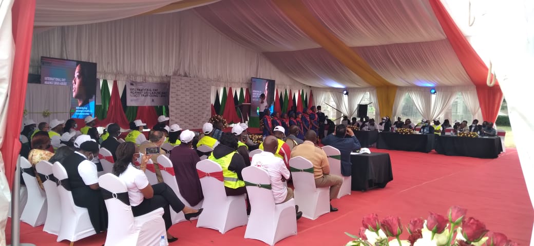 Krcs_NRbBranch's tweet photo. Kenya Redcross Society has partnered with different organizations to commemorate the "International Day Against Drug Abuse and Illicit Trafficking" (IDADA)at the Chancellor Court,  University of Nairobi. #IDADA #CAREINCRISES #MentalHealth4All @MOHmentalhealth
 @qualityrightske https://t.co/kuA9rpSama