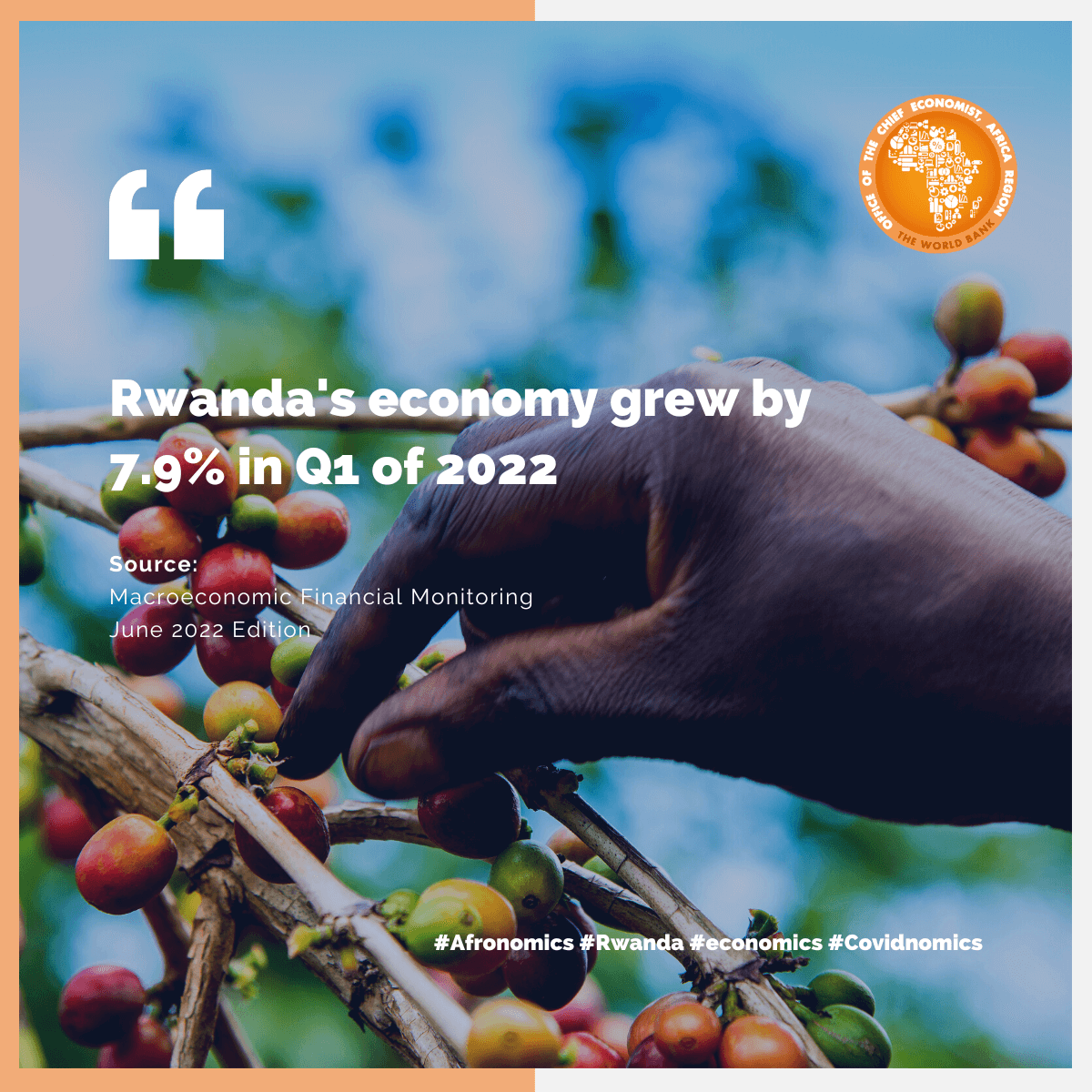AlbertZeufack's tweet photo. Rwanda's economy grew by 7.9% in 2022Q1 compared to 3.5% recorded in 2021Q1.  Ivan Murenzi, of the NIRS, said the performance was buoyed by the accelerated growth in key economic activities compared to slow growth in the previous quarter.  
#Afronomics #economics 
#Rwanda https://t.co/xC3i4D3B40