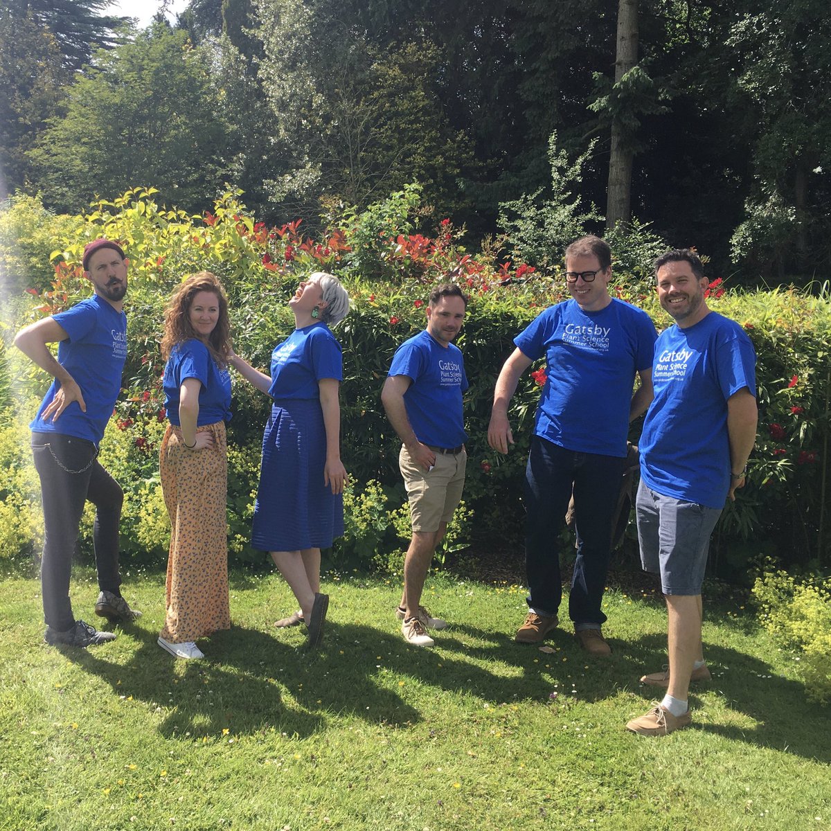 Gatsby Plant Science Education Programme (@gatsbyplantsced) on Twitter photo Here’s Team GPSEP welcoming you all to the #GPSSS22 at <a href="/The_Hawkhills/">The Hawkhills</a>!
👋
(L-R) <a href="/Russell_Arnott/">Dr Russell Arnott</a>, Claire Pennycuick, <a href="/alexjenkin/">Alex Jenkin</a>, Jamie Biggs, Jon Brianna & Dan Jenkins!
Our poses are serious smiley, sailor and sexy. Which is your favourite!?
😑😀🫡😍 Here’s Team GPSEP welcoming you all to the #GPSSS22 at <a href="/The_Hawkhills/">The Hawkhills</a>!
👋
(L-R) <a href="/Russell_Arnott/">Dr Russell Arnott</a>, Claire Pennycuick, <a href="/alexjenkin/">Alex Jenkin</a>, Jamie Biggs, Jon Brianna & Dan Jenkins!
Our poses are serious smiley, sailor and sexy. Which is your favourite!?
😑😀🫡😍