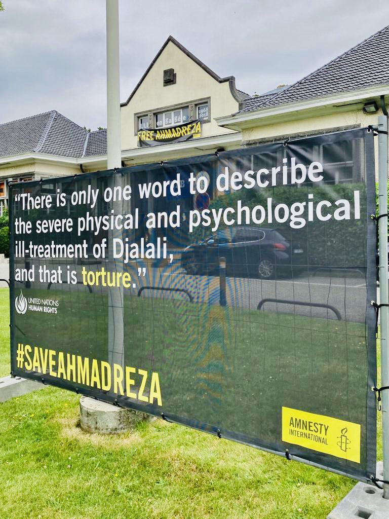 “Het is cruciaal om de aandacht vol te houden: staten en anderen met invloed in #Iran moeten nu al het mogelijke doen om prof Ahmadreza Djalali van de dood te redden.” #FreeDjalali #InternationaleDagTegenFoltering #persbericht ▶️ amnesty-international.be/nieuws/dag-teg…