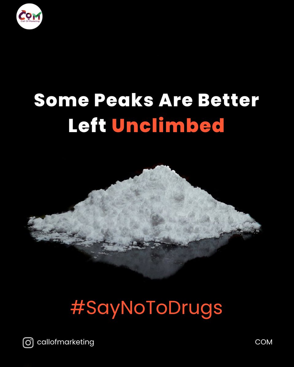 CallOfMarketing's tweet photo. Say 'Yes' to a drug-free world!☝

#worlddrugday #internationaldrugabuseday #internationaldayagainstdrugabuseandillicittrafficking #worlddrugday2022 #topical #trending  #com #callofmarketing 
#therightcallofmarketing https://t.co/5t0c59QC0S