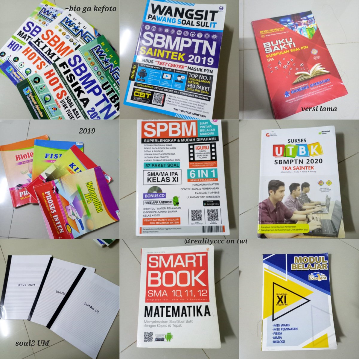realityccc's tweet image. Alhamdulillah guys, karena aku udh lolos SBMPTN aku mau hibahin buku2 SBMPTN buat akt 23 &amp;amp; 24🙇‍♀️, kalian cukup bayar ongkir aja, aku dom jakbar sama bantu rt aja biar yang butuh bisa liatt! yg mau lgsg rep alasan dan mau yg mana yaa, nanti aku pilihh❤️ bbrp buku lg nyusul yaa 🙏