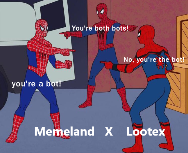hewei49288936's tweet photo. Make a tweet of your creations (Fan art about Lootex &amp; Memeland)
#Lootex, #Memeland, #Memelist @LootexIO @memeland https://t.co/1JmfXMqaOp
