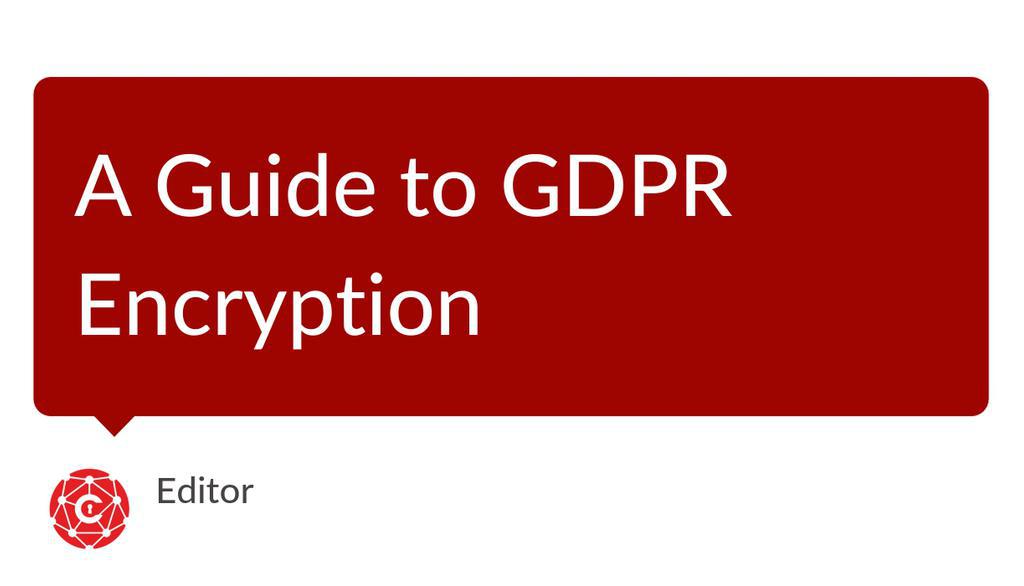 TheCyphere's tweet photo. GDPR mentions encryption and pseudonymisation as possible protection measures to ensure data security.
#GDPR #Gdpraudit #dataprotection #infosec
Read: A Guide to GDPR Encryption
▸ https://t.co/iLuvUIyFyR https://t.co/5pNMaLU2U6