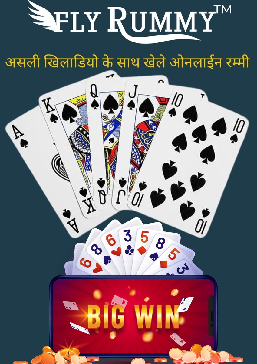 flyrummy's tweet photo. The game of Rummy has been declared absolutely legal by the Supreme Court as it falls under the category of a “game of skill” and not “game of chance.” Hence, it is legal to play rummy online with the intention of winning cash.

#flyrummy #flyrummygame  #RummyOnline #rummygame https://t.co/cy33mZtIeK