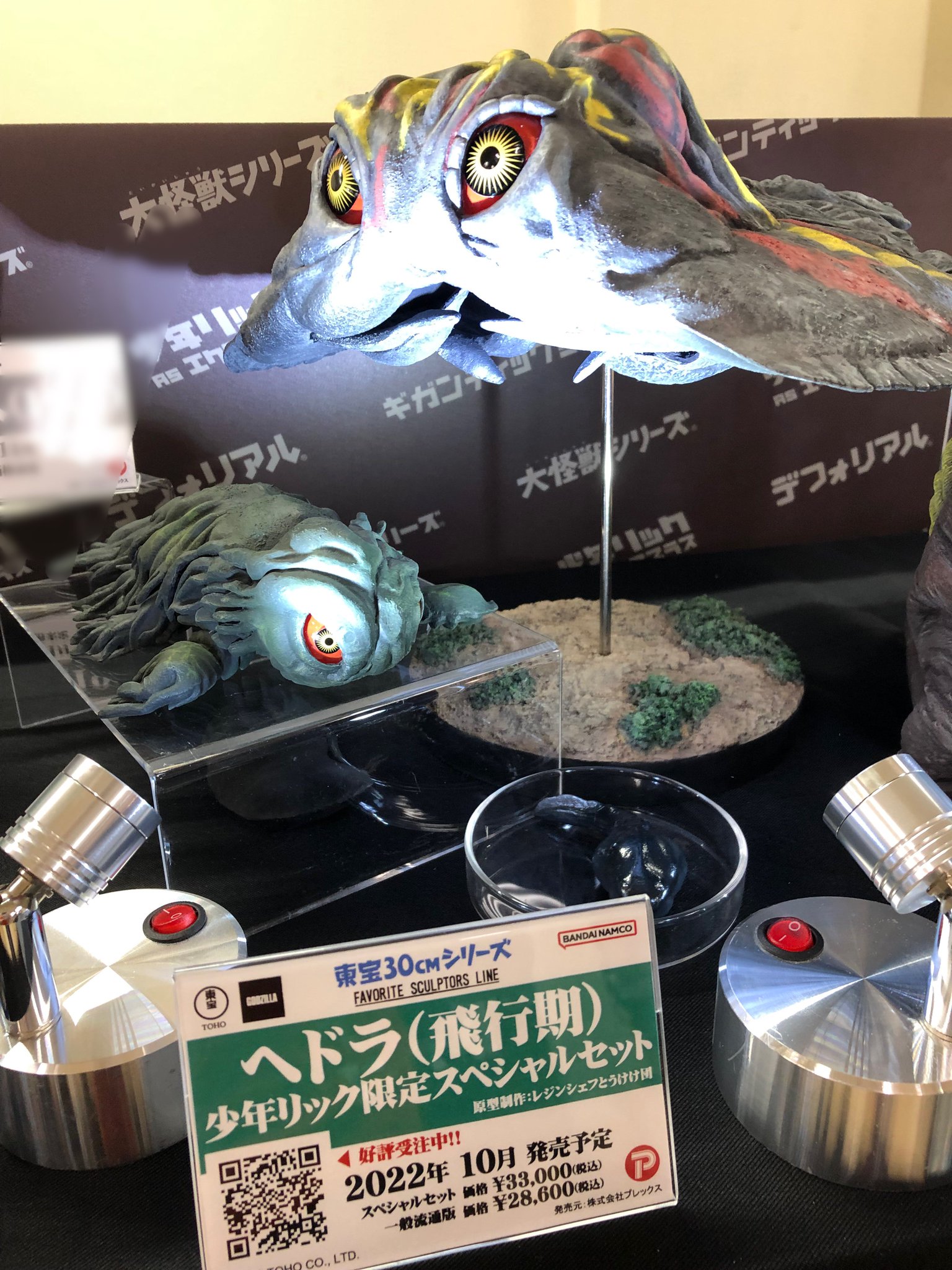 2020最新型 高品質 ヘドラ(飛行期)少年リック限定 スペシャルセット