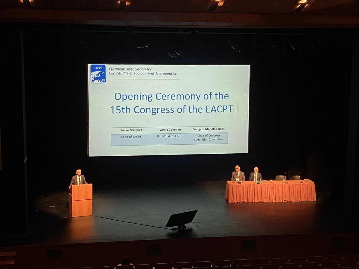 15th Congress of the @EACPT 2022. 
📍Athens, Greece 
#clinicalpharmacology #farmacologiaclinica