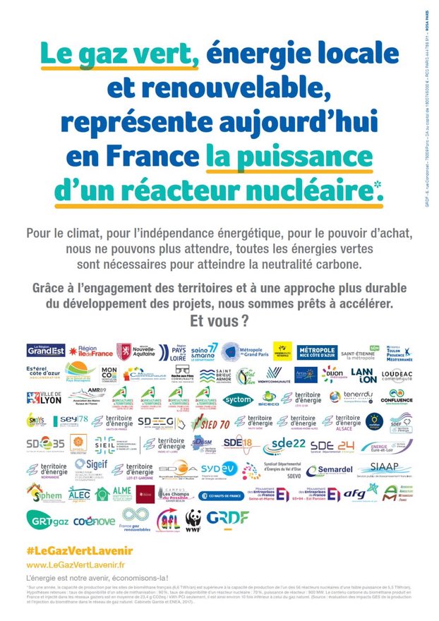 Recyclage et valorisation des matières organiques - Stockage du carbone dans les sols agricoles - Réduction des émissions de GES, transitions agricoles ou comment le gaz vert fait AUJOURD’HUI le lien entre les problématiques des territoires et des agriculteurs