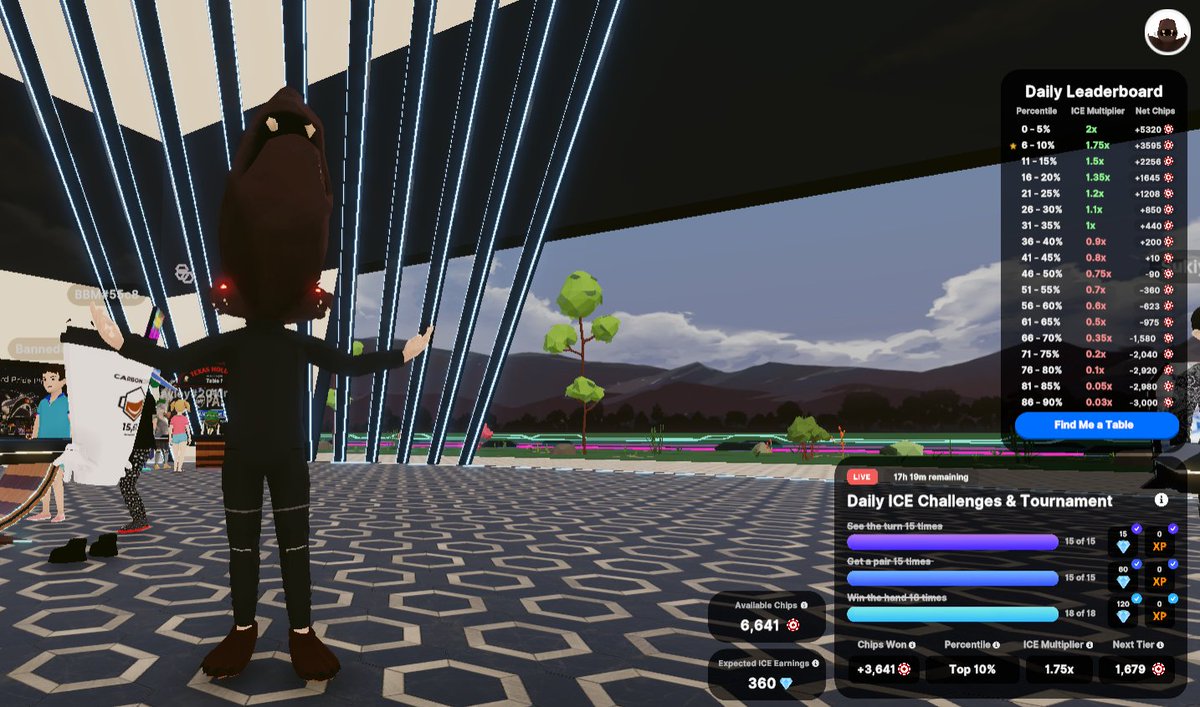 engrNFT_'s tweet photo. We back! @DecentralGames 
#Decentraland #IcePoker https://t.co/BIFcATvq0r