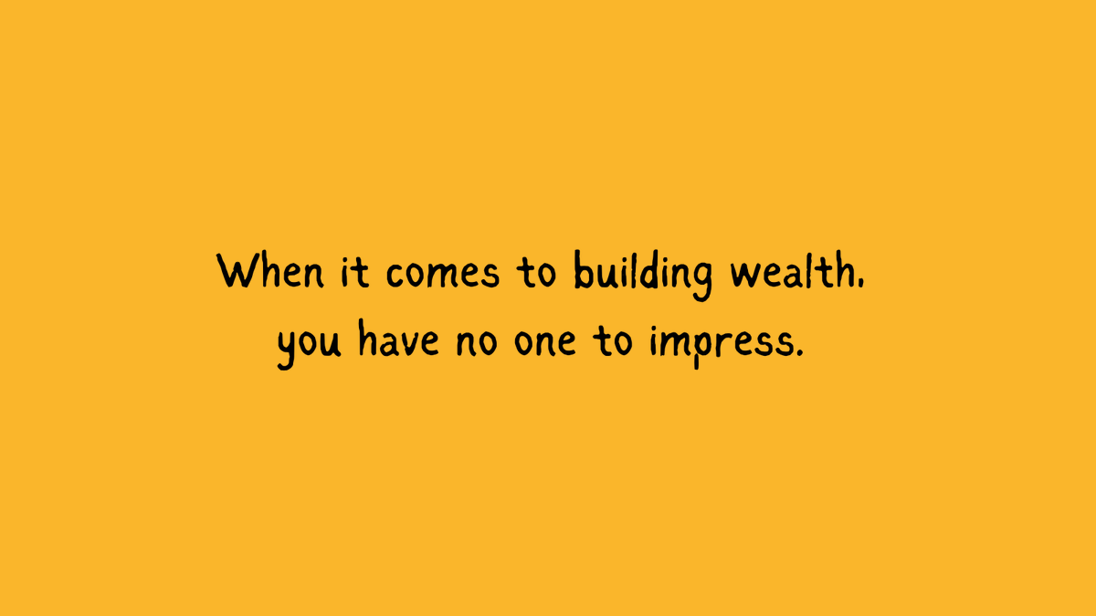 paramesh_deepak's tweet photo. DONT AIM TO BE RICH, AIM TO BE WEALTHY
Riches are what u see as an external observer, but wealth is usually hidden

Wealth is the money u save and invest. Its the assets you own

Many people who look rich are actually broke

Being rich doesn't translate to bring respect for u https://t.co/XCodqVouGz